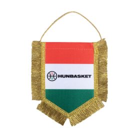 Hunbasket Autós zászló, kicsi Színes