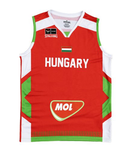 Hunbasket 2026 Férfi Válogatott Hivatalos mérkőzés mez piros M