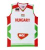 Hunbasket 2026 Férfi Válogatott Hivatalos mérkőzés mez fehér S