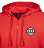 Hunbasket Hoodie, zipp Piros L