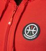 Hunbasket Hoodie, zipp Piros L