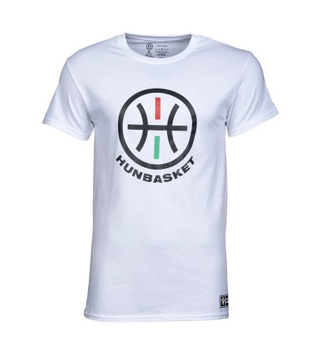 Hunbasket Kereknyakú póló gyerek Fehér XXS