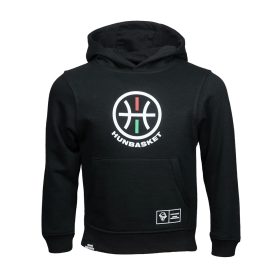 Hunbasket Hoodie gyerek Fekete