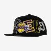 MITCHELL & NESS LOS ANGELES LAKERS HYPE TYPE SNAPBACK BLACK