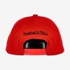 MITCHELL & NESS NBA CHICAGO BULLS TEAM 2 TONE 2.0 STRETCH SNAPBACK RED / BLACK