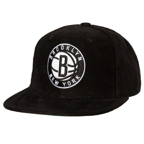 MITCHELL & NESS BROOKLYN NETS NBA ALL DIRECTIONS SNAPBACK BLACK