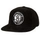 MITCHELL & NESS BROOKLYN NETS NBA ALL DIRECTIONS SNAPBACK BLACK