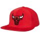 MITCHELL & NESS CHICAGO BULLS NBA ALL DIRECTIONS SNAPBACK RED