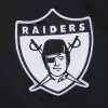 Mitchell & Ness NFL Team Leader Satin Bomber Vintage Logo Oakland Raiders