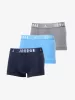 Jordan Mens Flight Cotton Trunk 3-Pack University Blue