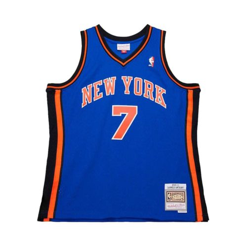 Mitchell & Ness NBA New York Knicks 2010 Carmelo Anthony Jersey Blue
