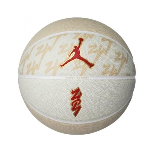 JORDAN ALL COURT 8P Z WILLIAMSON DEFLATED TEAM GOLD/WHITE/METALLIC GOLD/UNIVERSITY RED