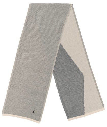 JORDAN AIRY KNIT SCARF LT OREWOOD BRN/OFF NOIR