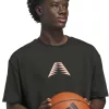 Adidas Anthony Edwards Photo Tee Black S