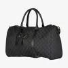 JORDAN MONOGRAM DUFFLE BAG BLACK