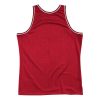 MITCHELL & NESS CHICAGO BULLS BIG FACE 2.0 BLOWN OUT FASHION JERSEY RED