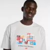 New Balance MT61H0DXAHH Boxes T-Shirt Ash Heather XXL