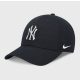 Nike MLB New York Yankees Club Unstructured Organic Cotton Cap Pitch Blue 4FA M/L