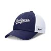 Nike MLB Los Angeles Dodgers Club Unstructured Trucker Cap Loyal Blue/White 10A S/M