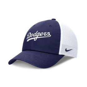   Nike MLB Los Angeles Dodgers Club Unstructured Trucker Cap Loyal Blue/White 10A