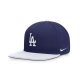 Nike MLB Los Angeles Dodgers Dri-Fit Pro Structured Square Bill Cap Loyal Blue/White 10A