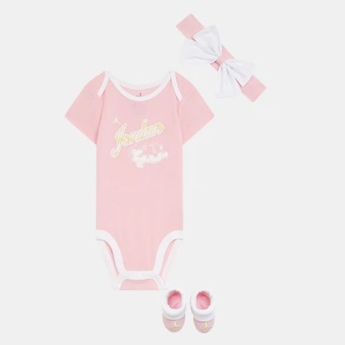 JORDAN KIDS SKY ROOKIE BOX SET MEDIUM SOFT PINK
