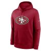 Nike Club Fleece Pullover Hoodie - NFL San Francisco 49ers Gym Red