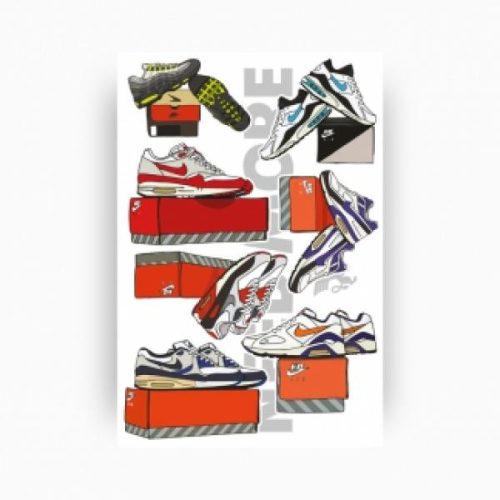 Need More Air Max 2015 Vinyl Sticker Sheet MULTICOLOR