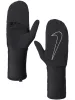 NIKE WOMEN'S TRANSFORM RUNNING GLOVES BLACK/BLACK/SILVER