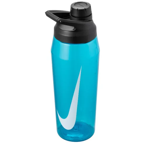 NIKE TR HYPERCHARGE CHUG BOTTLE 32 OZ BLUE FURY/BLACK/WHITE