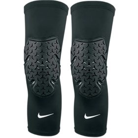 NIKE PRO STRONG LEG SLEEVES BLACK/BLACK/WHITE