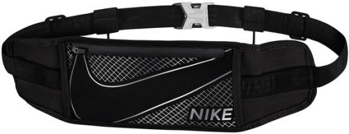 NIKE RACE DAY WAIST PACK 360 BLACK/BLACK/SILVER