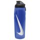 Nike Refuel Bottle Locking Lid 32 Oz Game Royal/Black/Silver Iridescent