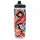 NIKE REFUEL BOTTLE 32 OZ GRAPHIC CLEAR/BLACK/LT CRIMSON/SAFETY ORANGE/WHITE