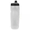 NIKE REFUEL BOTTLE 32 OZ GRAPHIC CLEAR/BLACK/LT CRIMSON/SAFETY ORANGE/WHITE