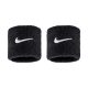 Nike Swoosh Classic Wristbands 2Pk Black/White