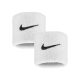 Nike Swoosh Classic Wristbands 2Pk White/Black