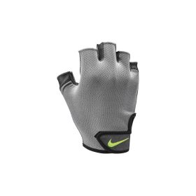  NIKE MEN'S ESSENTIAL FITNESS GLOVES COOL GREY/ANTHRACITE/VOLT