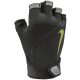 NIKE MEN'S ELEMENTAL FITNESS GLOVES BLACK/DARK GREY/BLACK/VOLT
