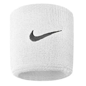 NIKE SWOOSH WRISTBANDS 2PK WHITE/BLACK