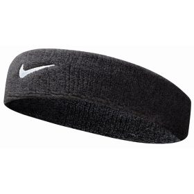 NIKE SWOOSH HEADBAND BLACK/WHITE
