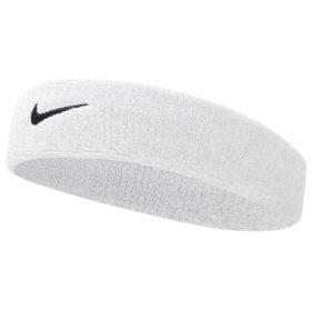 NIKE SWOOSH HEADBAND WHITE/BLACK