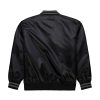 MITCHELL & NESS NBA STATESIDE PASTEL BOMBER JACKET Chicago Bulls Black