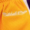 MITCHELL & NESS LOS ANGELES LAKERS BIG FACE 3.0 WOMENS FASHION SHORT LIGHT GOLD