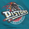 Mitchell & Ness NBA Gameday Mesh 7In Shorts Vintage Logo Detroit Pistons Teal L