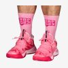 Rapcity X Pink October Socks PINK