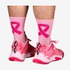 Rapcity X Pink October Socks PINK