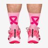 Rapcity X Pink October Socks PINK