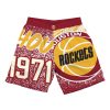 MITCHELL & NESS HOUSTON ROCKETS JUMBOTRON MESH SHORT SCARLET