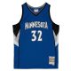 MITCHELL & NESS MINNESOTA TIMBERWOLVES Karl-Anthony Towns Mens Swingman Jersey Magic Blue